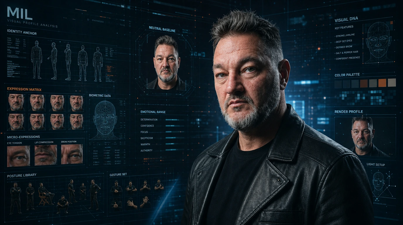 Mil Cannon presented through an AI visual profile analysis